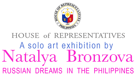 Natalya bronzova Philippines Congress Solo Exhibition